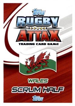 2015 Topps Rugby Attax #153 Rhys Webb Back